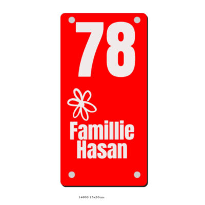 Naambord Rechthoek ACP 15x30 cm – gelaserd zwart bord met zilverkleurige gravure
