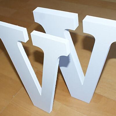 Freesletters Forexplaat 20x20cm 10mm