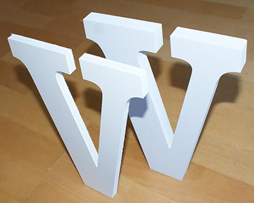Freesletters Forexplaat 40x40cm 10mm
