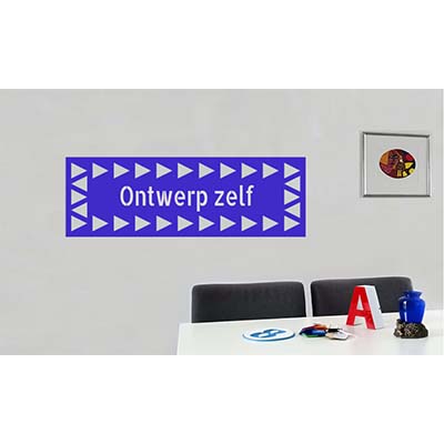 Muurdecoratie 40x120 cm van acrylaat